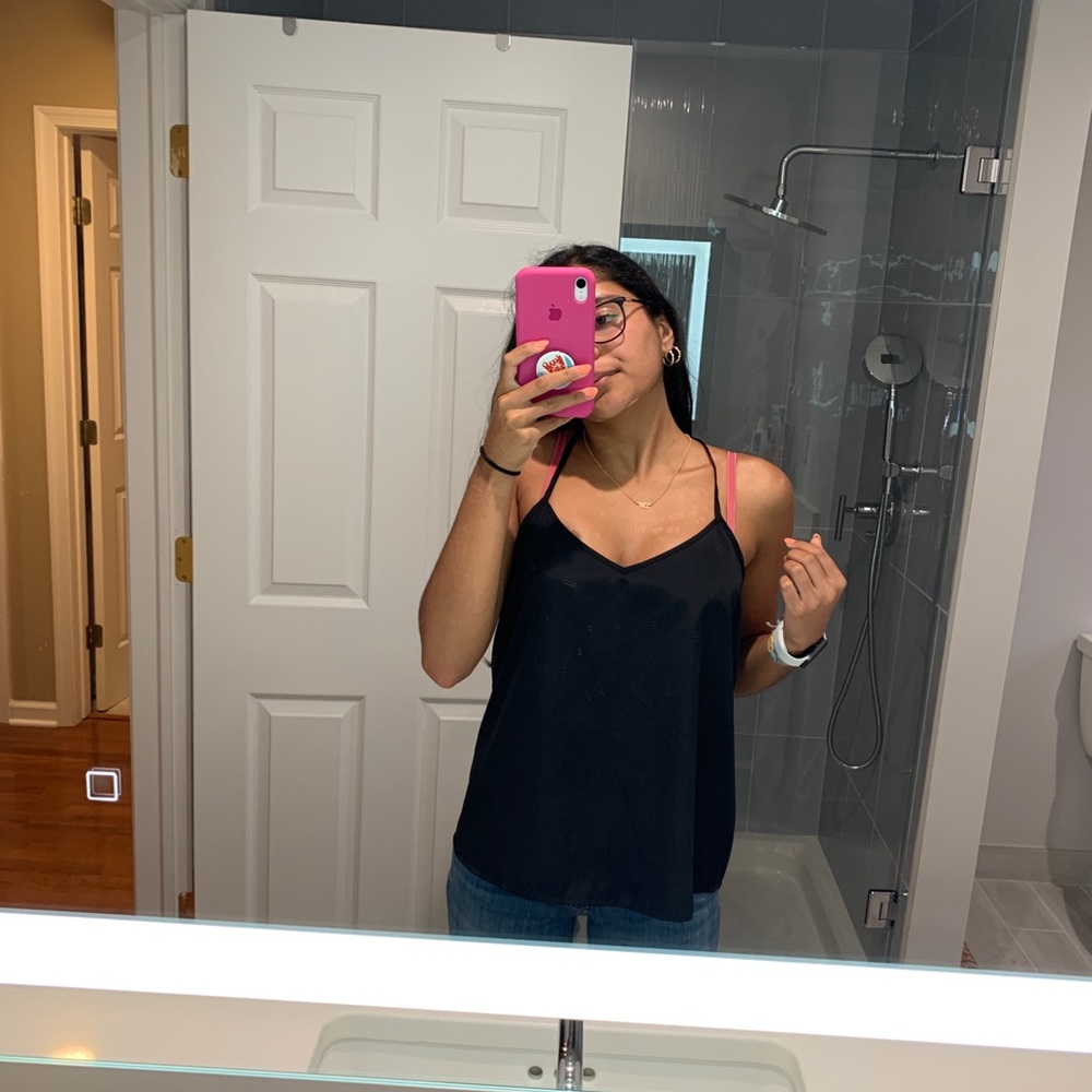Hollister Satin Tank Top